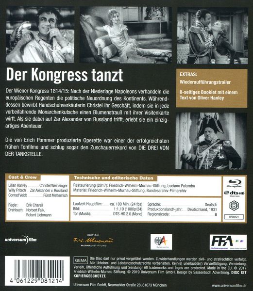 Produktbild: Der Kongre&szlig; tanzt - Deluxe Edition