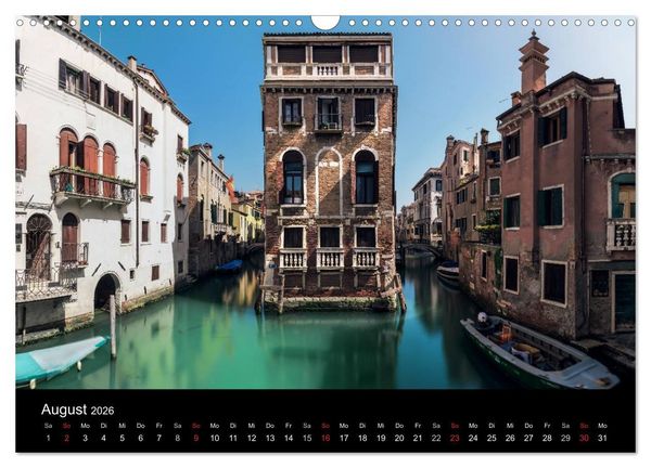 Produktbild: Venedig - Facetten einer Lagunenstadt (Wandkalender 2026 DIN A3 quer), CALVENDO Monatskalender