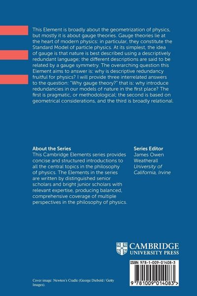 Produktbild: Gauge Theory and the Geometrisation of Physics