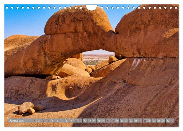 Produktbild: Namibia - Von Nord nach S&uuml;d (Wandkalender 2026 DIN A4 quer), CALVENDO Monatskalender