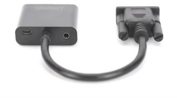 Produktbild: Digitus AV Konverter DA-70473 [VGA - HDMI] 1920 x 1080 Pixel