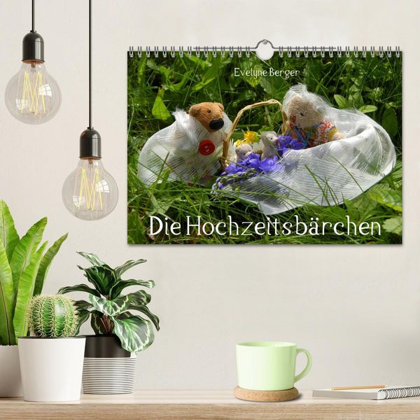 Produktbild: Die Hochzeitsb&auml;rchen (Wandkalender 2026 DIN A4 quer), CALVENDO Monatskalender