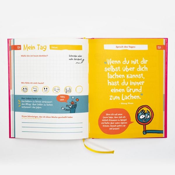 Produktbild: Das 6-Minuten-Tagebuch f&uuml;r Kinder (pink)