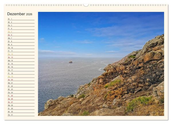 Produktbild: Buen Camino - Pilgerreise auf dem Jakobsweg - Camino Franc&eacute;s (hochwertiger Premium Wandkalender 2026 DIN A2 quer), Kunstdruck in Hochglanz