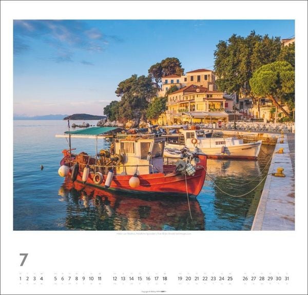 Produktbild: Griechische Inseln Kalender 2027 - Im Land der G&ouml;tter