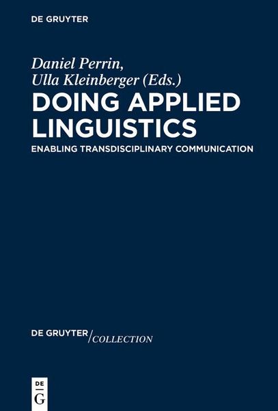 Produktbild: Doing Applied Linguistics