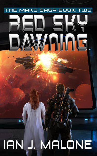 Produktbild: Red Sky Dawning (The Mako Saga, #2)