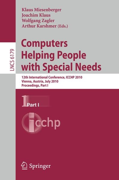 Produktbild: Computers Helping People with Special Needs, Part I