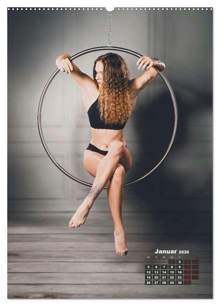 Produktbild: Aerial Hoop Magic (hochwertiger Premium Wandkalender 2026 DIN A2 hoch), Kunstdruck in Hochglanz