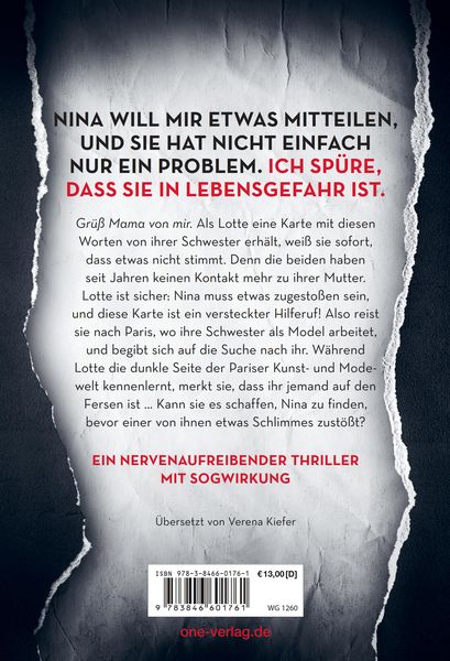 Produktbild: Missing in Paris - Wo ist Nina?