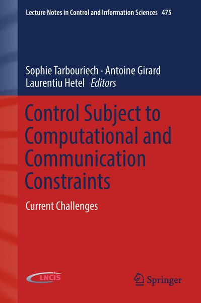 Produktbild: Control Subject to Computational and Communication Constraints