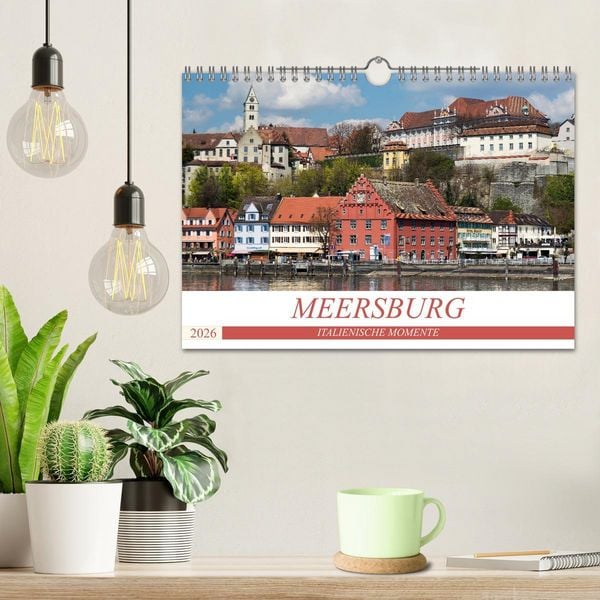 Produktbild: MEERSBURG - ITALIENISCHE MOMENTE (Wandkalender 2026 DIN A4 quer), CALVENDO Monatskalender