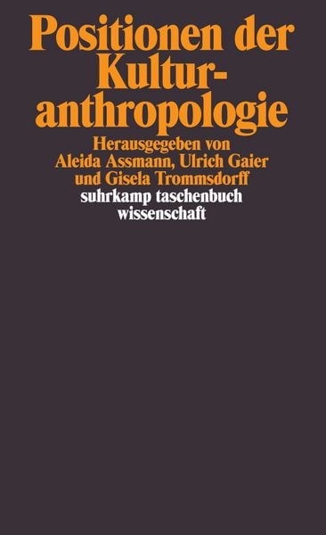 Produktbild: Positionen der Kulturanthropologie