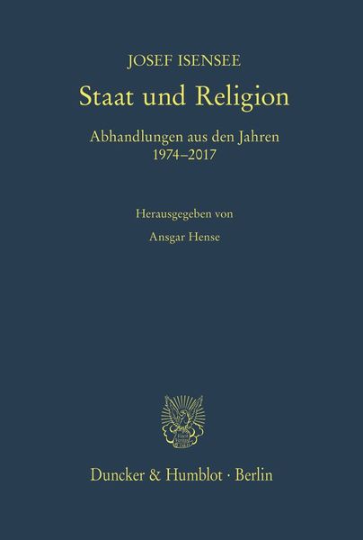 Produktbild: Staat und Religion.