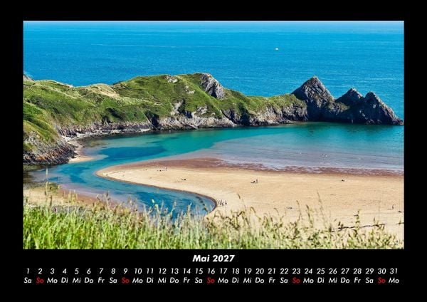 Produktbild: Landschaftskalender 2027 Fotokalender DIN A3