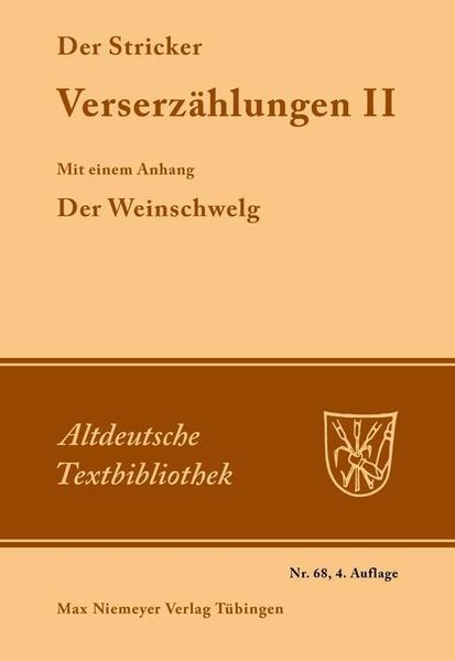 Produktbild: Verserz&auml;hlungen II