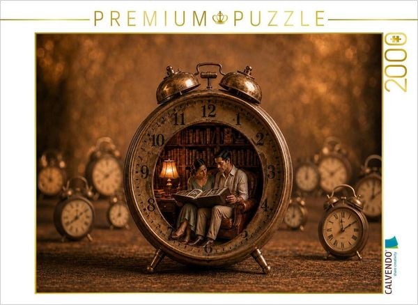 CALVENDO Puzzle Erinnerungen im Takt der Zeit | 2000 Teile Lege-Größe 90x67cm Foto-Puzzle für glückliche Stunden