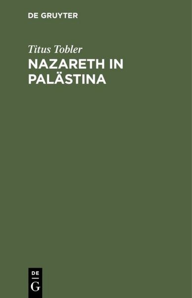 Produktbild: Nazareth in Pal&auml;stina