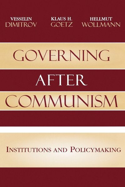 Produktbild: Governing after Communism