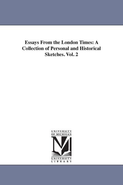 Produktbild: Essays From the London Times