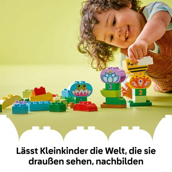 Produktbild: LEGO DUPLO Town Kreativer Blumengarten, Lernspielzeug ab 2 Jahren 10444