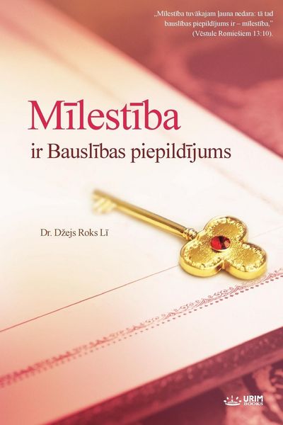 Produktbild: Mīlestība ir Bauslības piepildījums(Latvian Edition)