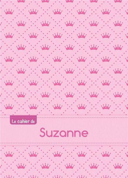 Produktbild: Cahier suzanne blanc,96p,a5