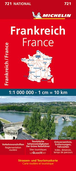 Produktbild: Michelin Frankreich einseitig