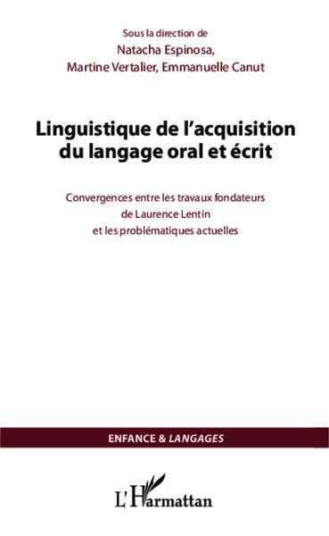 Produktbild: Linguistique de l'acquisition du langage oral et &eacute;crit