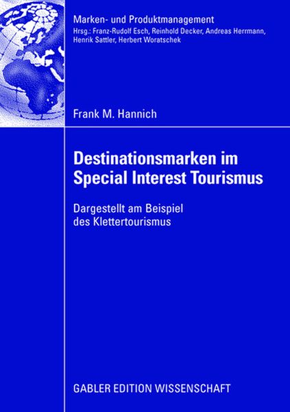 Produktbild: Destinationsmarken im Special Interest Tourismus