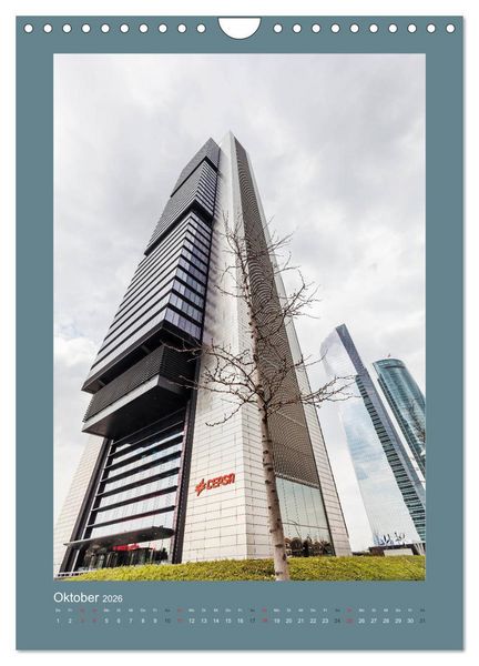 Produktbild: High-Tech-Architektur (Wandkalender 2026 DIN A4 hoch), CALVENDO Monatskalender