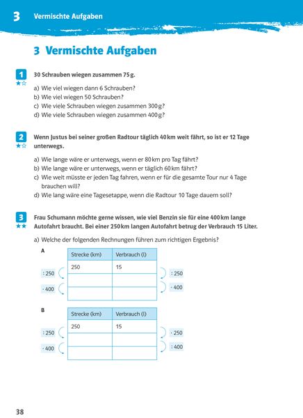 Produktbild: Klett 10-Minuten-Training Mathematik Dreisatz 6./7. Klasse