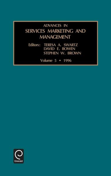 Produktbild: Advances in Services Marketing and Management