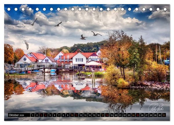 Produktbild: Am Steinhuder Meer (Tischkalender 2026 DIN A5 quer), CALVENDO Monatskalender