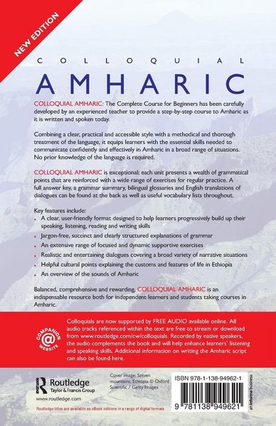 Produktbild: Colloquial Amharic