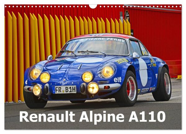 Produktbild: Renault Alpine A110 (Wandkalender 2026 DIN A3 quer), CALVENDO Monatskalender