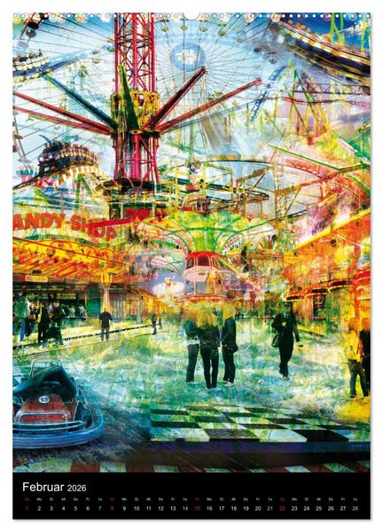 Produktbild: reflections (hochwertiger Premium Wandkalender 2026 DIN A2 hoch), Kunstdruck in Hochglanz