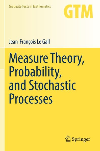 Produktbild: Measure Theory, Probability, and Stochastic Processes