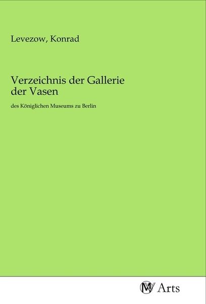Produktbild: Verzeichnis der Gallerie der Vasen
