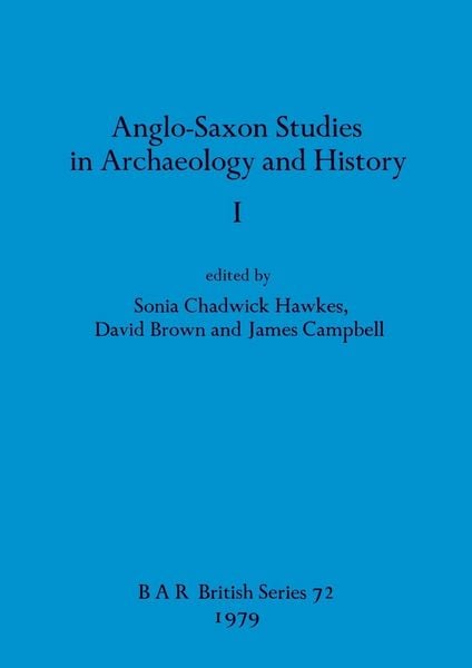 Produktbild: Anglo-Saxon Studies in Archaeology and History I
