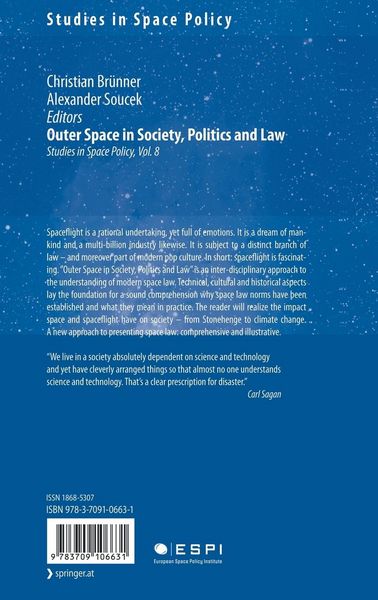 Produktbild: Outer Space in Society, Politics and Law