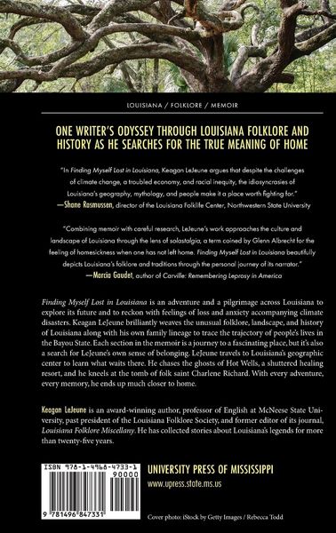 Produktbild: Finding Myself Lost in Louisiana (Hardback)