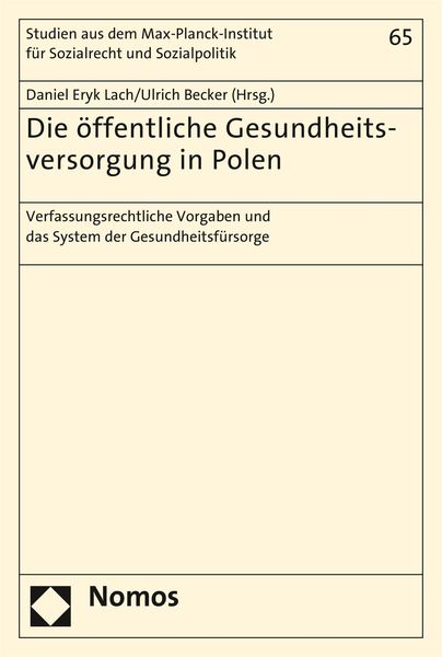 Produktbild: Die &ouml;ffentliche Gesundheitsversorgung in Polen