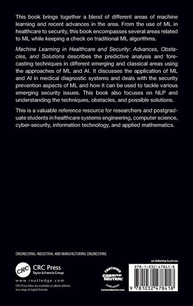 Produktbild: Machine Learning in Healthcare and Security