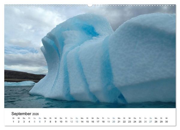 Produktbild: Antarktis (Wandkalender 2026 DIN A2 quer), CALVENDO Monatskalender