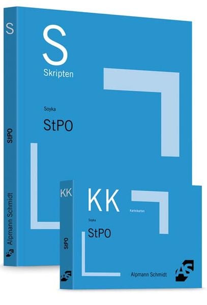 Produktbild: Bundle Soyka, Skript StPO + Soyka, Karteikarten StPO