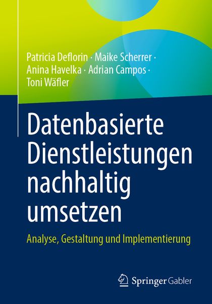 Produktbild: Datenbasierte Dienstleistungen nachhaltig umsetzen