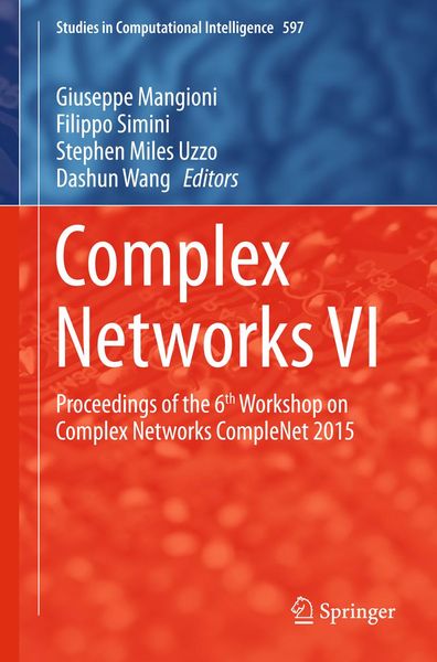 Produktbild: Complex Networks VI