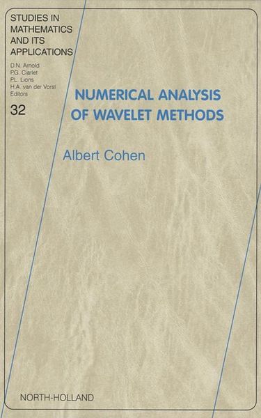 Produktbild: Numerical Analysis of Wavelet Methods