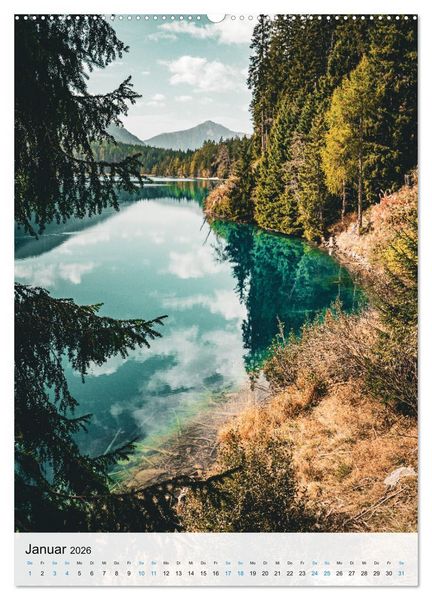 Produktbild: Wundersch&ouml;nes S&uuml;dtirol 2026 (hochwertiger Premium Wandkalender 2026 DIN A2 hoch), Kunstdruck in Hochglanz
